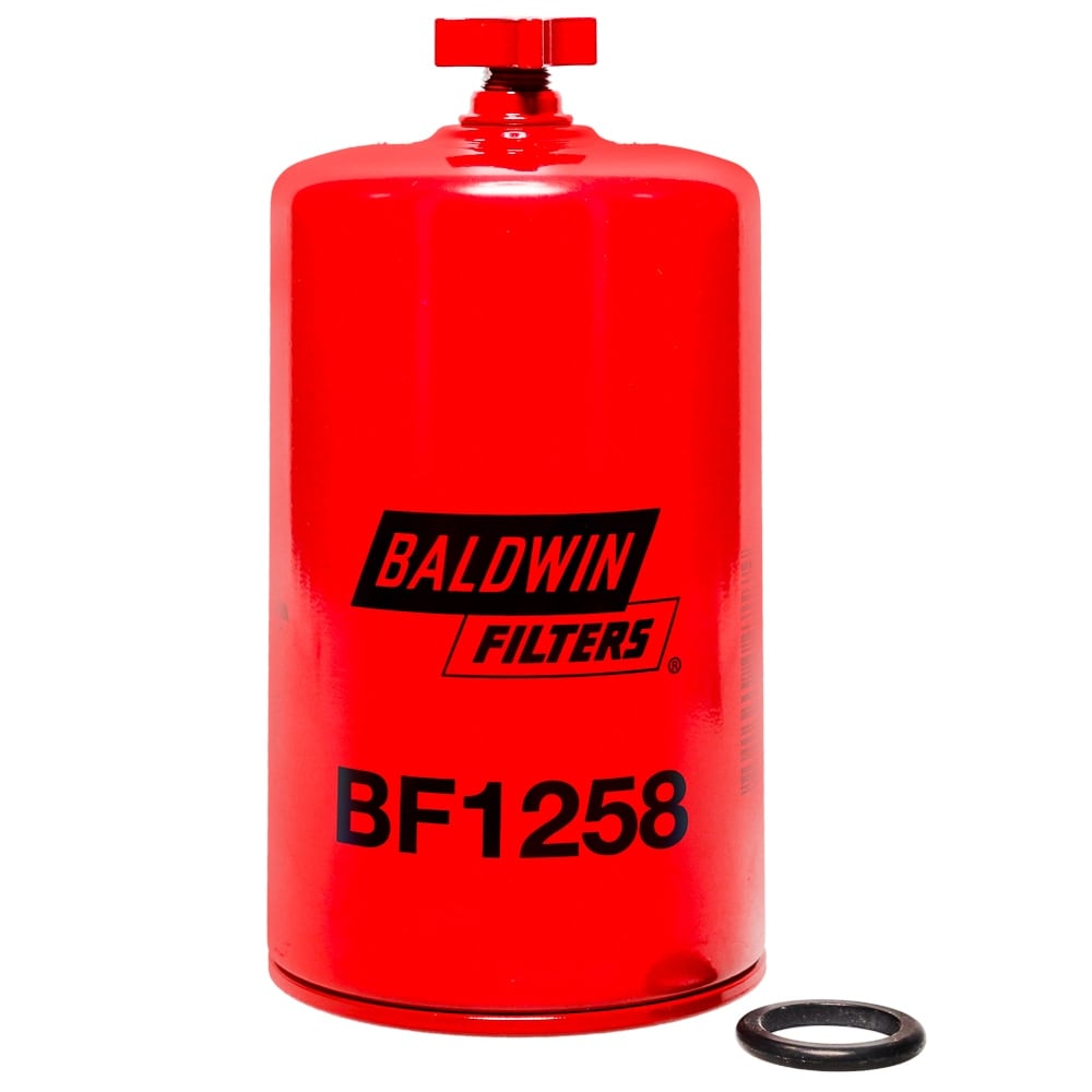 Baldwin BF1258 - Fuel/Water Separator Spin-On With Drain thumbnail